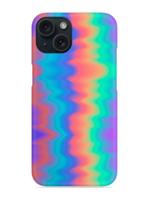 Holographic Psychedelic Illustration Snap Case Zapvi