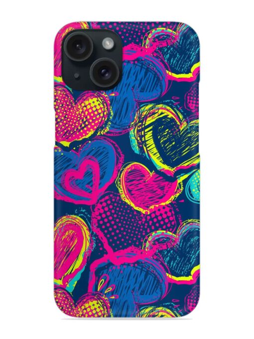 Abstract Seamless Hearts Snap Case Zapvi