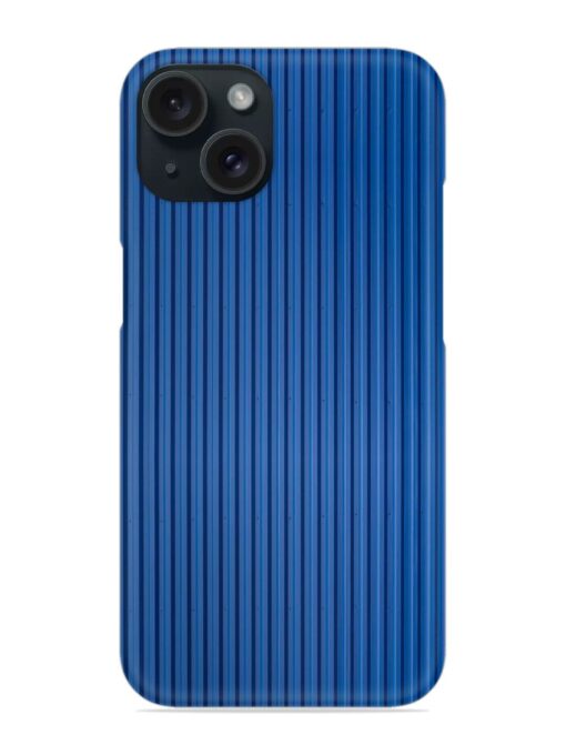 Striped Blue Wave Snap Case Zapvi