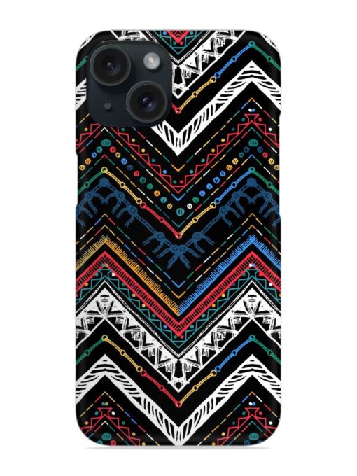 Seamless Ethnic Zigzag Snap Case Zapvi