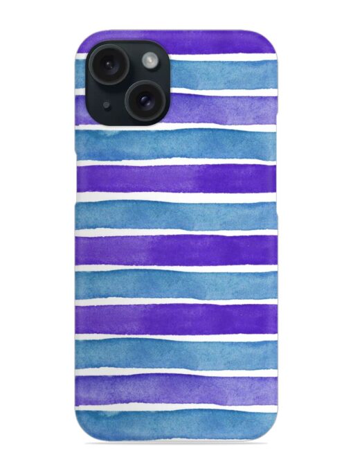 Blue Purple Watercolor Snap Case Zapvi