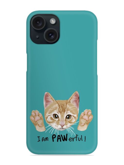 Typography Slogan Cat Snap Case Zapvi