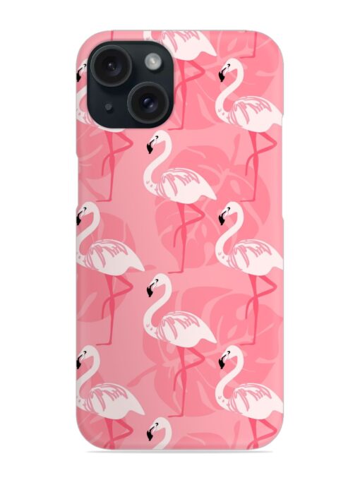 Seamless Pink Flamingo Snap Case Zapvi