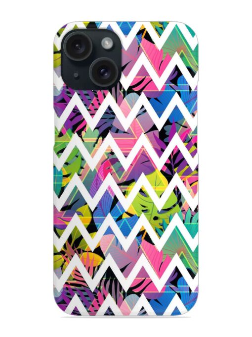 Zigzag Strips On Snap Case Zapvi