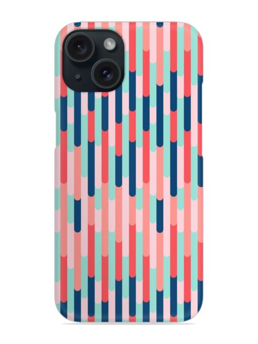 Colorful Vertical Stripes Snap Case Zapvi