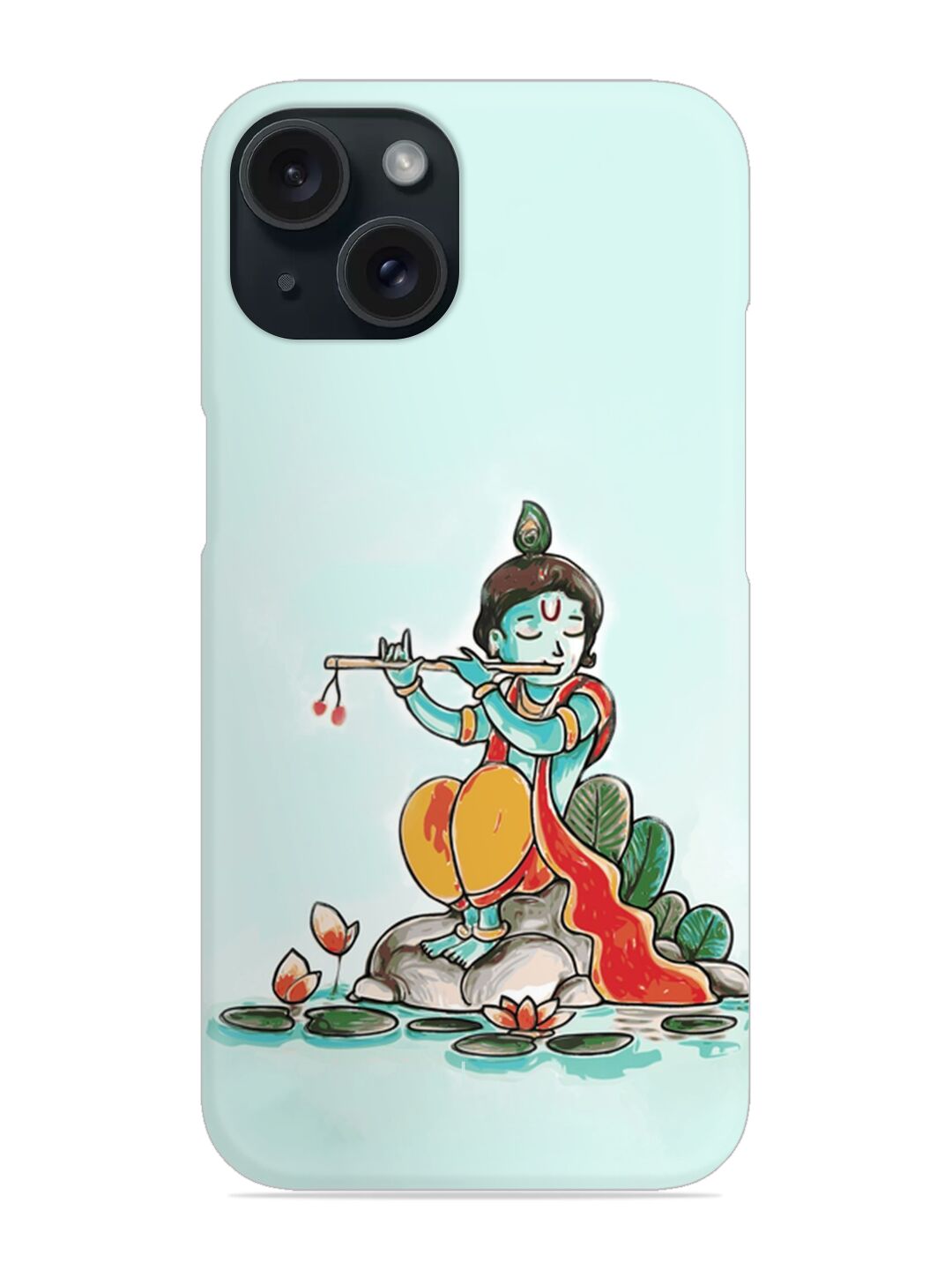 Buy Lord Krishna Playing Snap Case at 99 Only Zapvi
