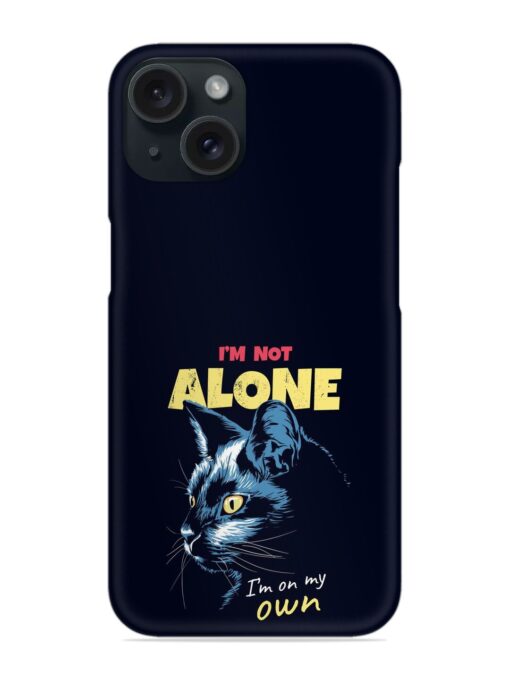 Slogan Black Cat Snap Case Zapvi