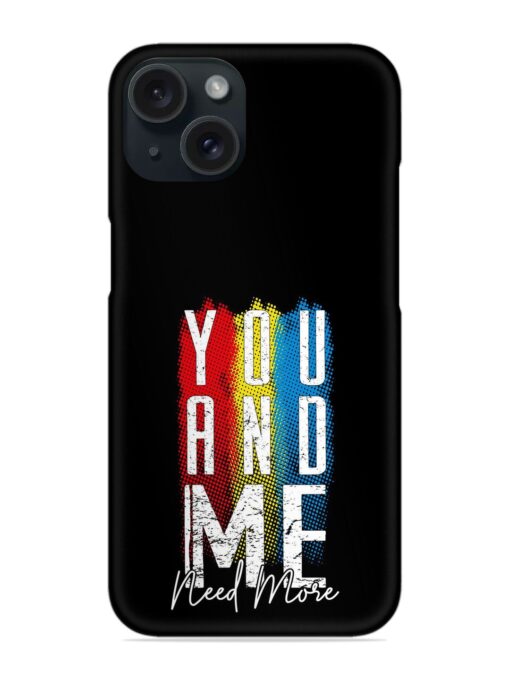 You Me Typography Snap Case Zapvi