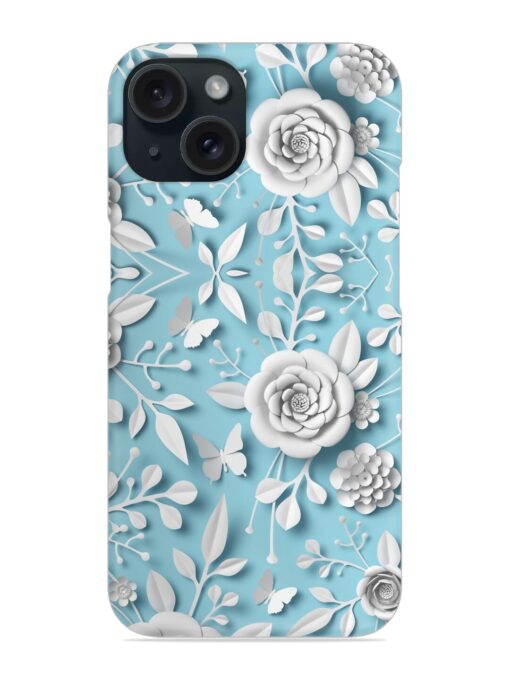 3D Rendering White Snap Case Zapvi