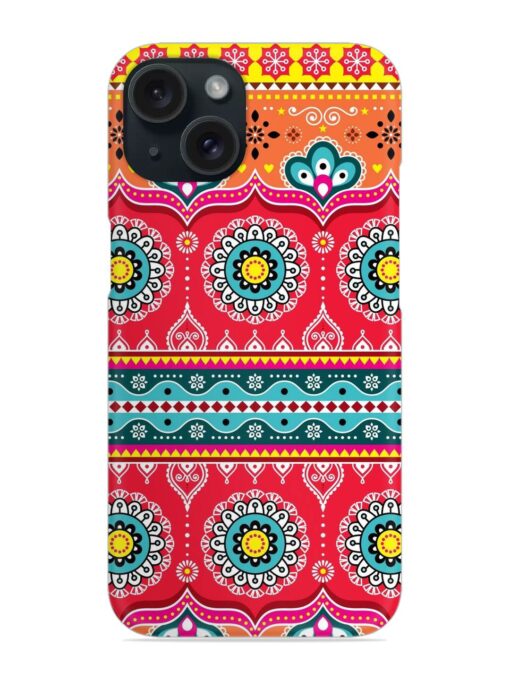 Red And Pink Mandala Truck Snap Case Zapvi