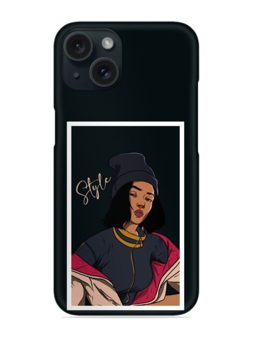 Stylish Girl Snap Case Zapvi