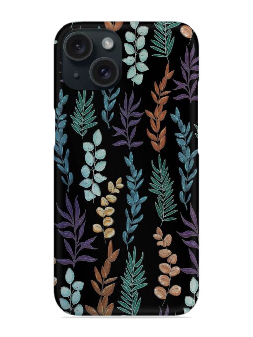 Seamless Floral Art Snap Case Zapvi