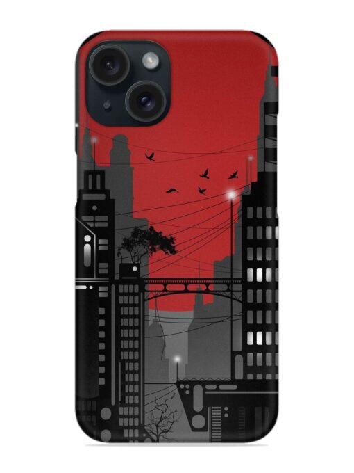 City View Illustration Snap Case Zapvi