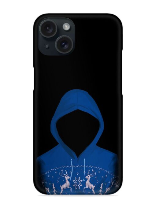 Faceless Blue Hooded Snap Case Zapvi