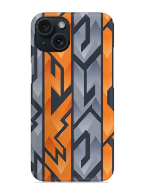 Abstract Geometric Seamless Snap Case Zapvi