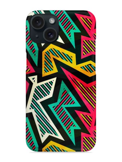 Bright Geometric Seamless Snap Case Zapvi