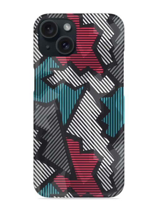 Technology Seamless Pattern Snap Case Zapvi