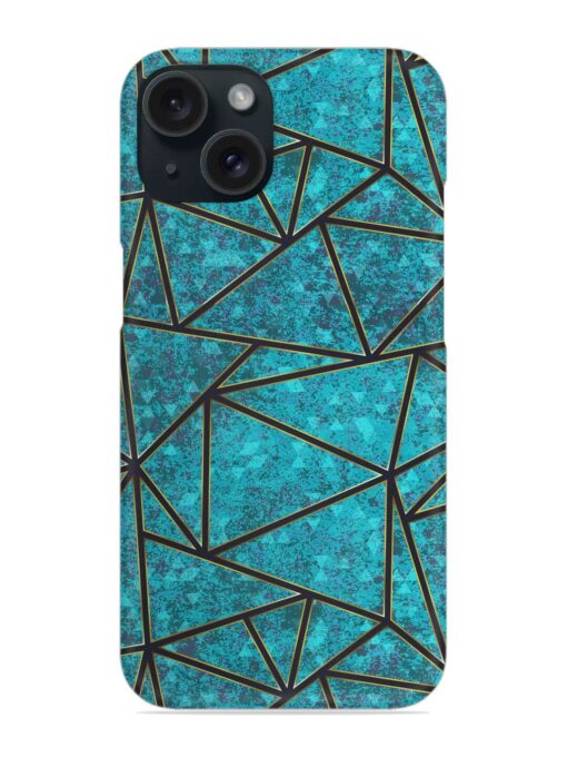 Blue Color Triangle Snap Case Zapvi