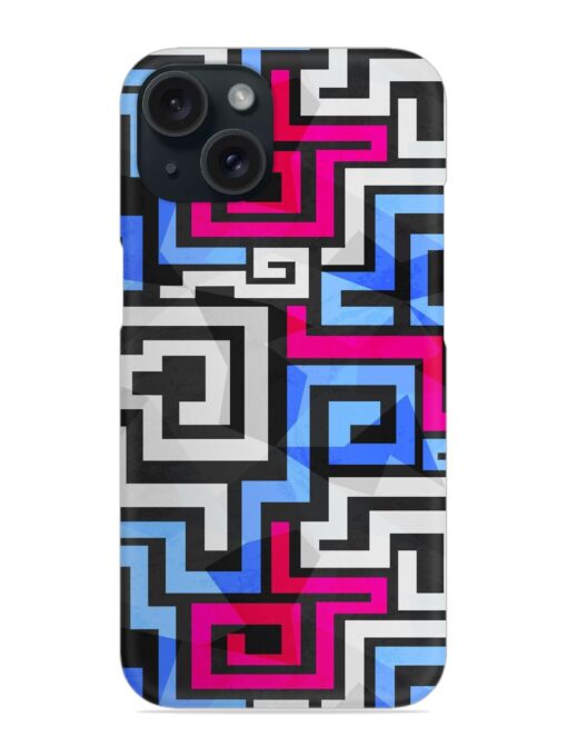 Bright Spirals Seamless Snap Case Zapvi