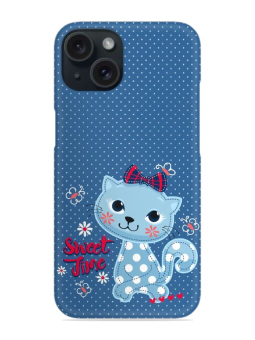 Cartoon Sweet Cat Snap Case Zapvi