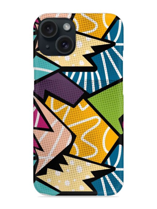 Colorful Abstract Geometric Snap Case Zapvi