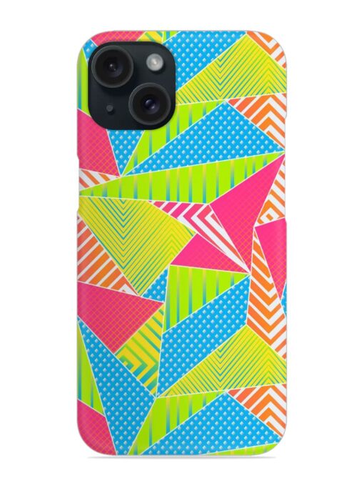 Funky Color Triangle Snap Case Zapvi