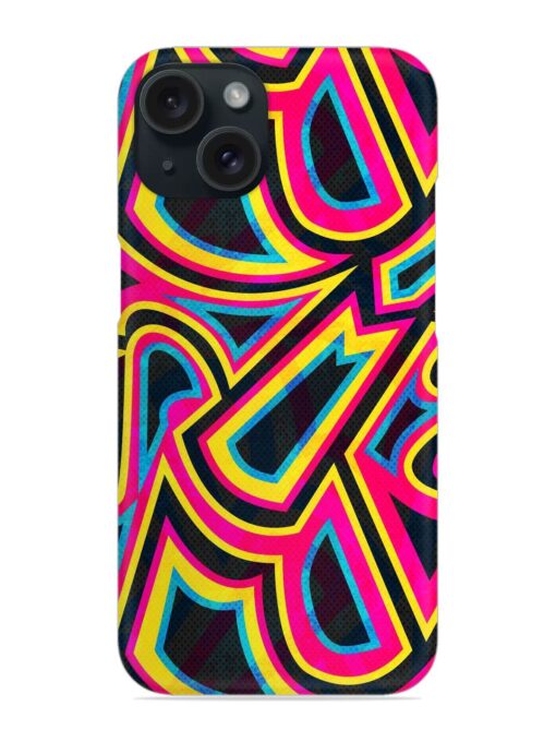 Graffiti Geometric Seamless Snap Case Zapvi