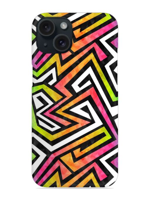 Graffiti Maze Seamless Snap Case Zapvi