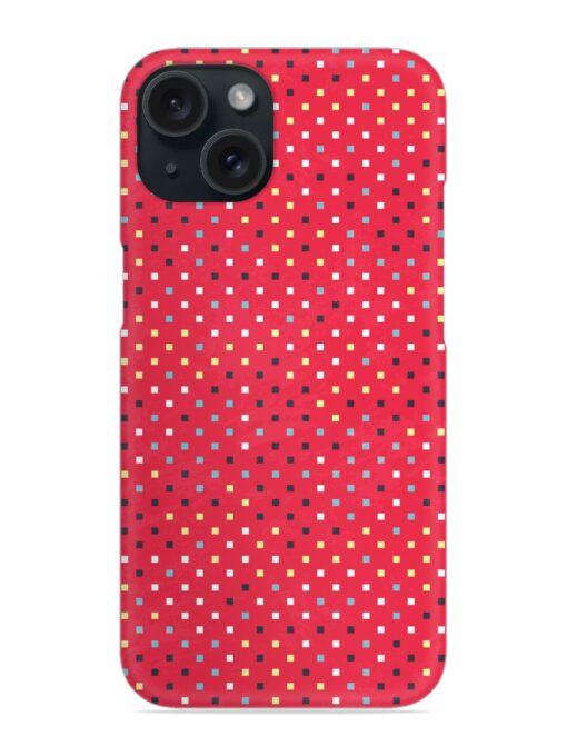 Red Dots Texture Snap Case Zapvi