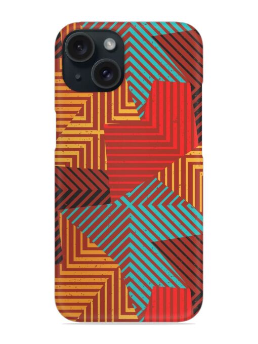 Retro Geometric Seamless Snap Case Zapvi