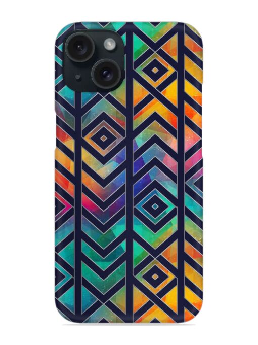 Retro Mosaic Seamless Snap Case