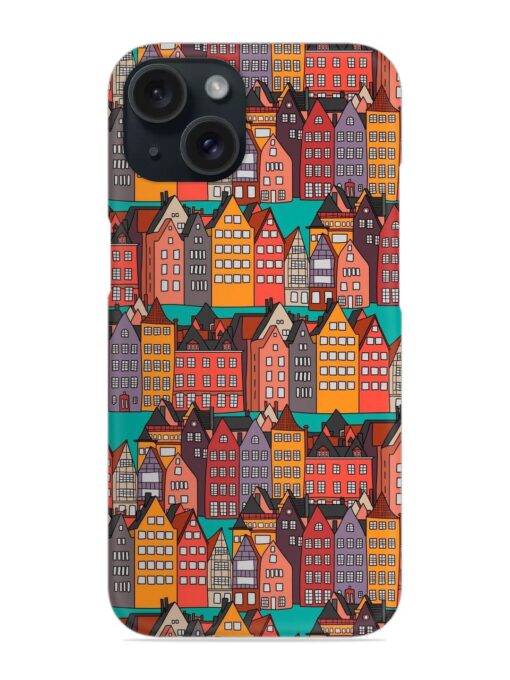 Seamless Pattern Building Snap Case Zapvi