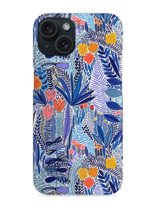 Tropical Seamless Floral Snap Case Zapvi