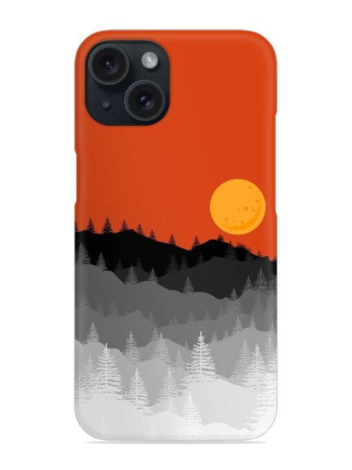 Mountain Lofi Sun Snap Case Zapvi