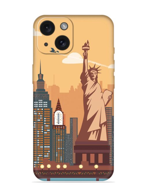 New York Statue Of Liberty Architectural Scenery Soft Silicone Case Zapvi