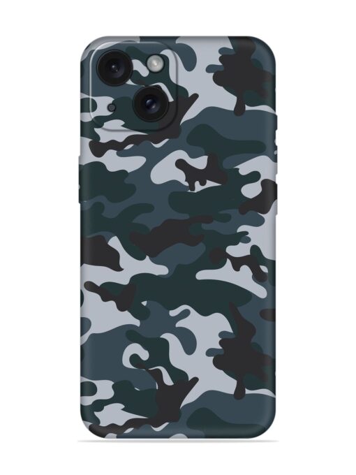 Dark Blue Army Military Art Soft Silicone Case Zapvi