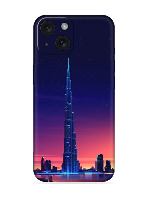 Burj Khalifa Background Soft Silicone Case Zapvi