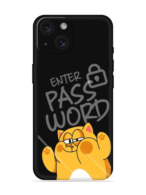 Enter Password Cartoon Wallpaper Soft Silicone Case Zapvi