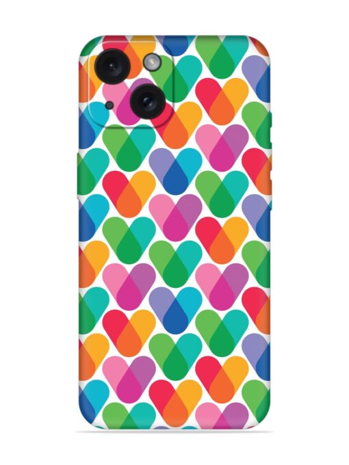 Overlapping Colors Colorful Soft Silicone Case Zapvi