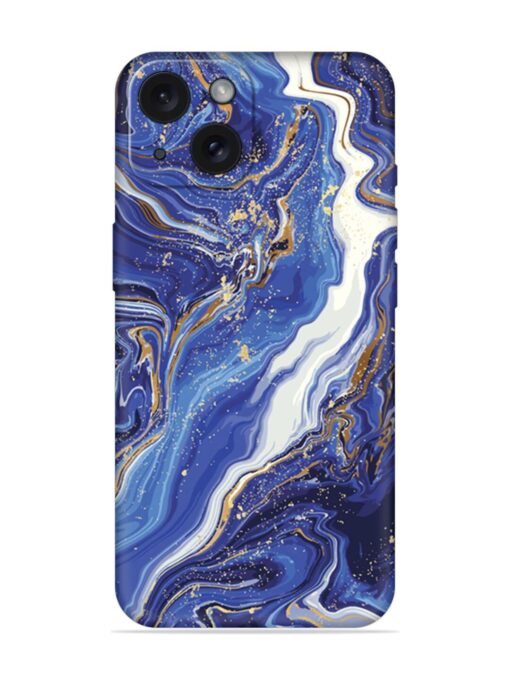 Blue Marble Gold Soft Silicone Case Zapvi