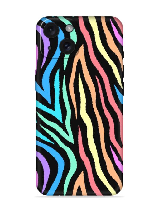 Colorful Abstract Zebra Soft Silicone Case Zapvi