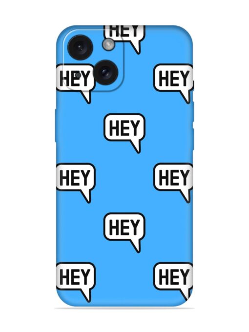 Hey Text Message Soft Silicone Case Zapvi