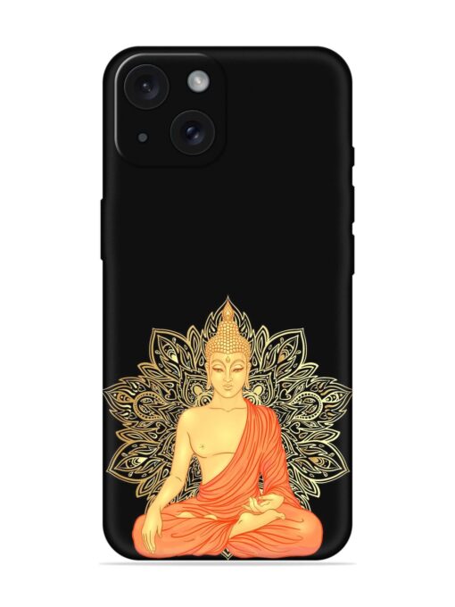 Sitting Buddha Over Soft Silicone Case Zapvi