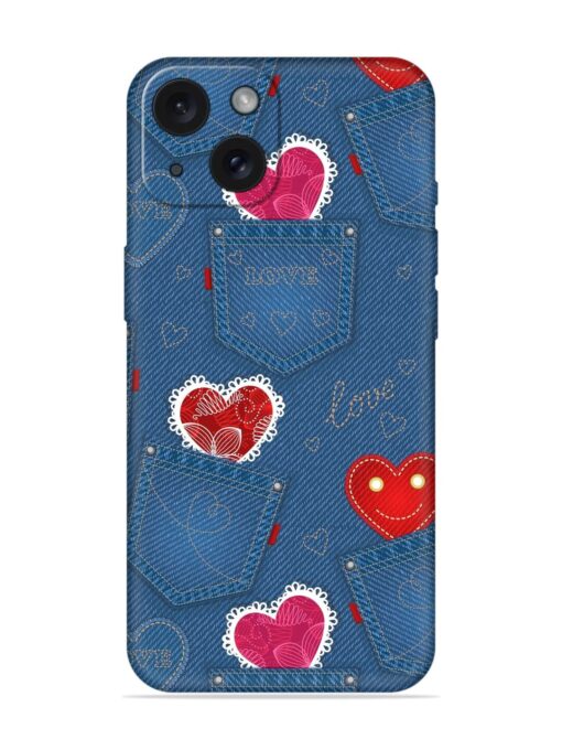 Seamless Pattern Jeans Soft Silicone Case Zapvi