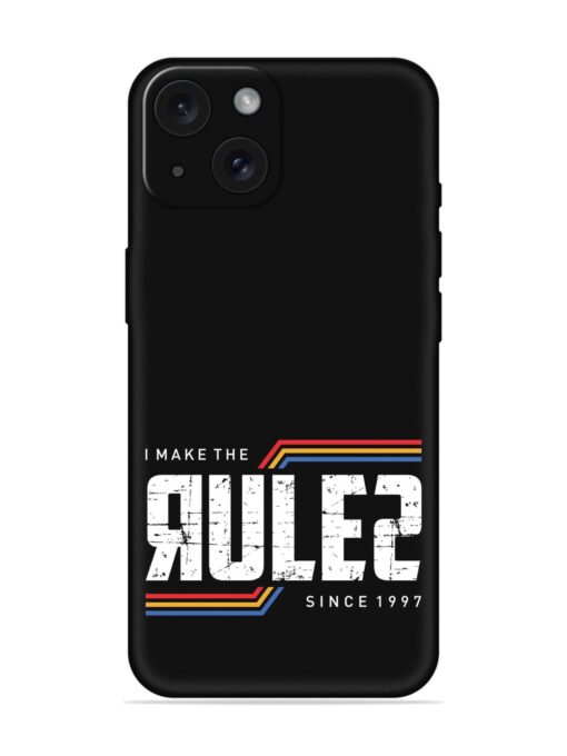 Make Rules Slogan Soft Silicone Case