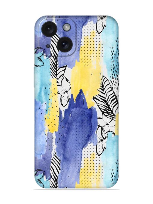 Geometric Watercolor Shape Soft Silicone Case Zapvi