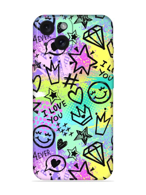 Bright Seamless Pattern Soft Silicone Case Zapvi