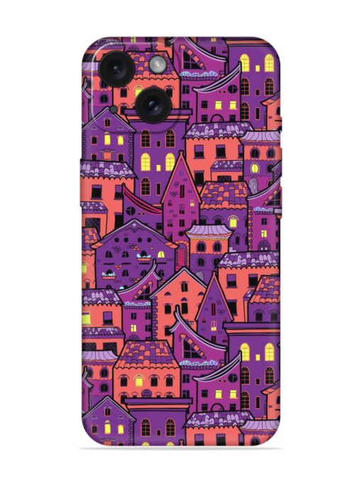 Seamless Pattern Houses Soft Silicone Case Zapvi