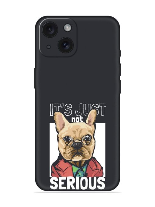 Serious Slogan Cartoon Soft Silicone Case Zapvi