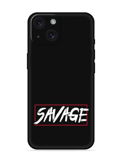 Savage Typography Dots Soft Silicone Case Zapvi